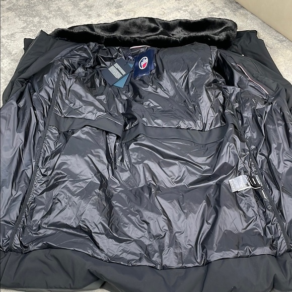 NWT Fusalp Marilou Faux Fur Trim Quilted Shell Jacket Coat Puffer Duck Down 42 - Picture 6 of 16